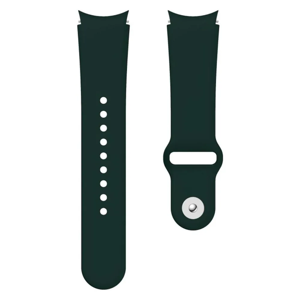 König Design Silikon Armband 20mm Uhrenarmband für Samsung Galaxy Watch 4 5 Classic Pro Loop (20 mm, Silikon)