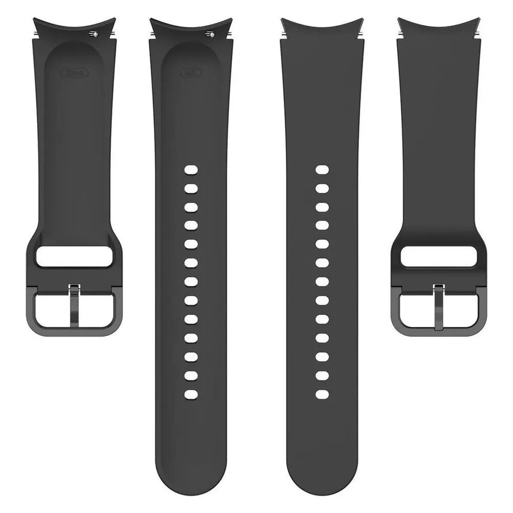 König Design Silikon Armband 20mm Uhrenarmband für Samsung Galaxy Watch 4 5 Classic Pro Loop (20 mm, Silikon)