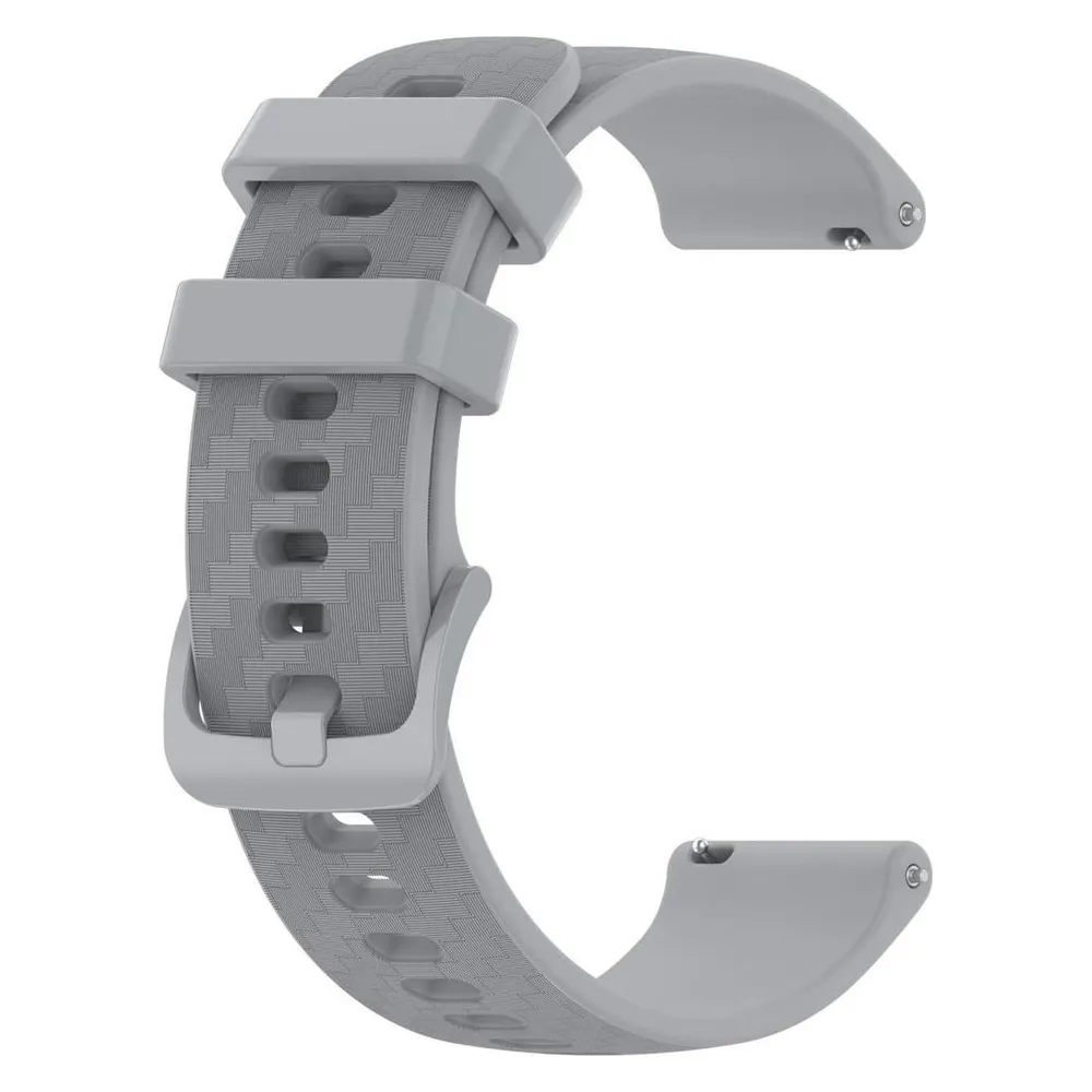 König Design Silikon Armband 20mm Stegbreite Uhrenarmband für Samsung Amazfit Huawei Loop Neu (20 mm, Silikon)