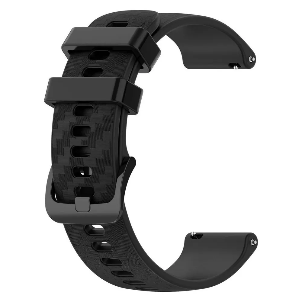 König Design Silikon Armband 20mm Stegbreite Uhrenarmband für Samsung Amazfit Huawei Loop Neu (20 mm, Silikon)
