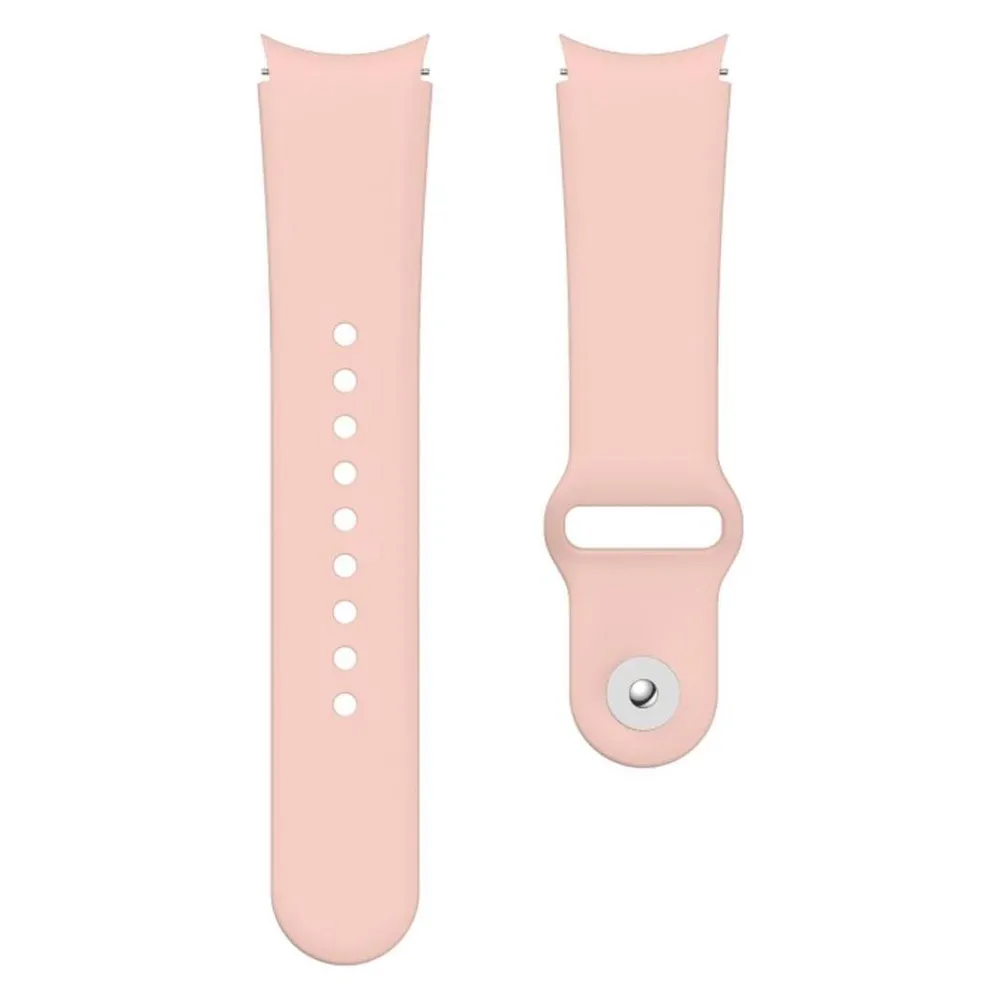 König Design Silikon Armband 20mm Uhrenarmband für Samsung Galaxy Watch 4 5 Classic Pro Loop (Silikon)