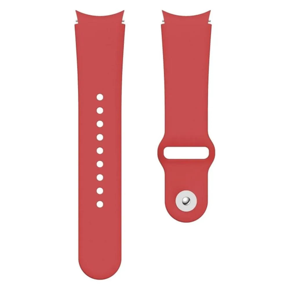 König Design Silikon Armband 20mm Uhrenarmband für Samsung Galaxy Watch 4 5 Classic Pro Loop (20 mm, Silikon)