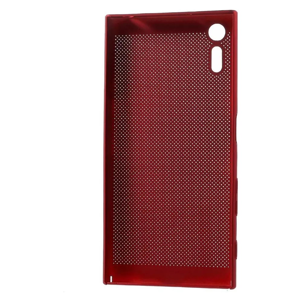 König Design Sony Xperia L1 Hard Case Handyhülle Schutzhülle Cover Bumper Schale Rot Matt