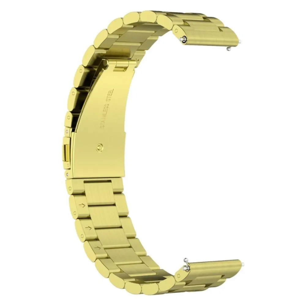 König Design Sport Ersatz Armband für Huawei Watch GT 3 46 mm Edelstahl Band Loop Neu (Edelstahl)