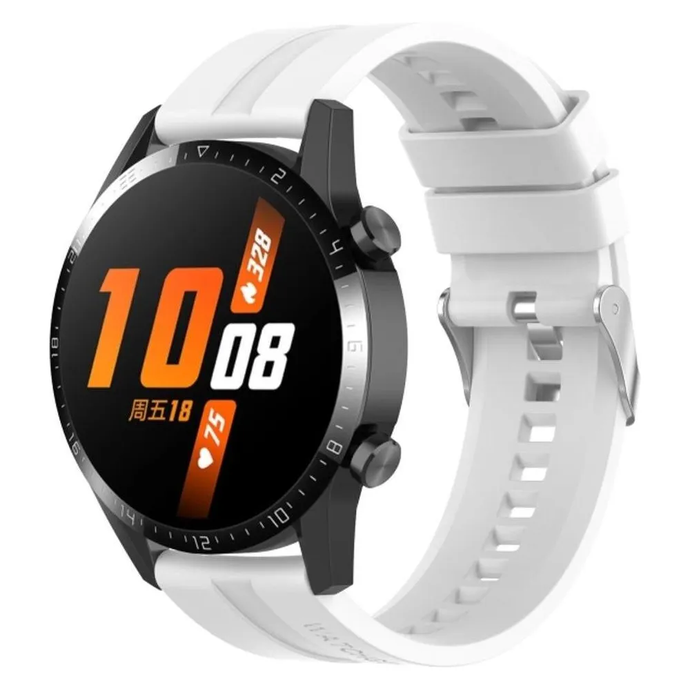 König Design Sport Ersatz Armband für Huawei Watch GT 3 46 mm Silikon Band Loop Neu (Silikon)
