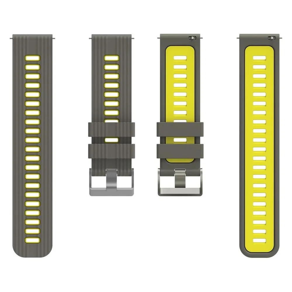 König Design Sport Ersatz Armband für Huawei Watch GT 2 46mm Silikon Band Loop Uhrenarmband (Silikon)