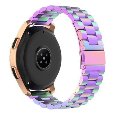 König Design Sport Ersatz Armband für Huawei Watch GT 3 42mm Edelstahl Band Loop Ersatz Neu (Edelstahl)