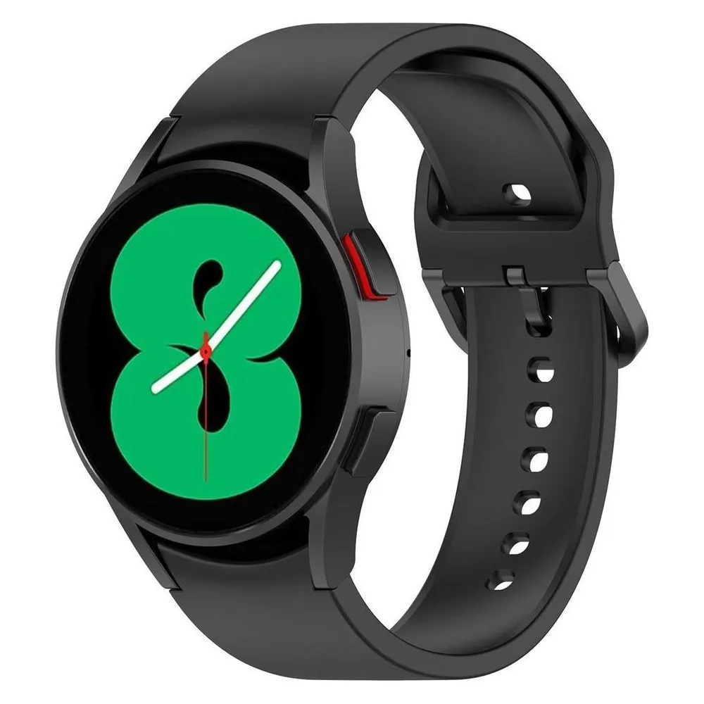 König Design Sport Ersatz Armband für Samsung Galaxy Watch 5 40 / 44 mm Silikon Band Loop S (44 mm, Silikon)