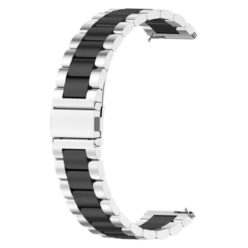 König Design Sport Ersatz Armband für Huawei Watch GT 3 42mm Edelstahl Band Loop Ersatz Neu (Edelstahl)