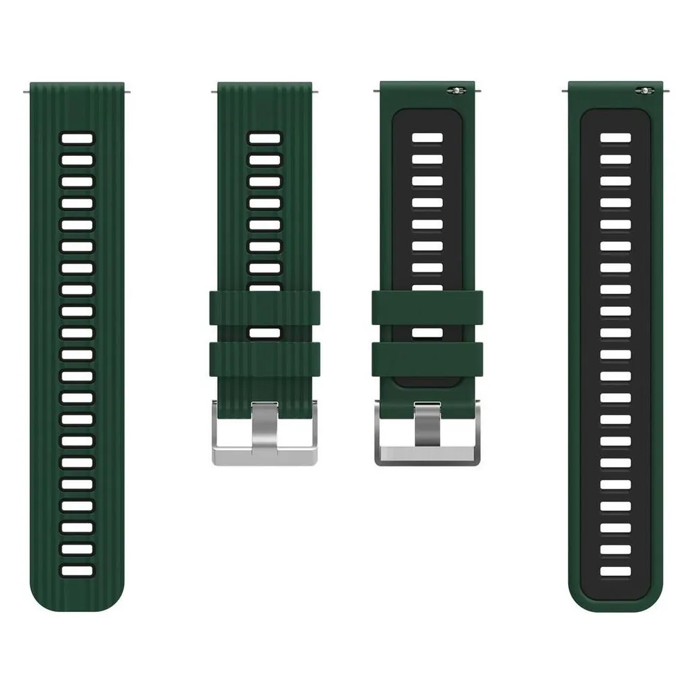 König Design Sport Ersatz Armband für Huawei Watch GT 2 46mm Silikon Band Loop Uhrenarmband (Silikon)