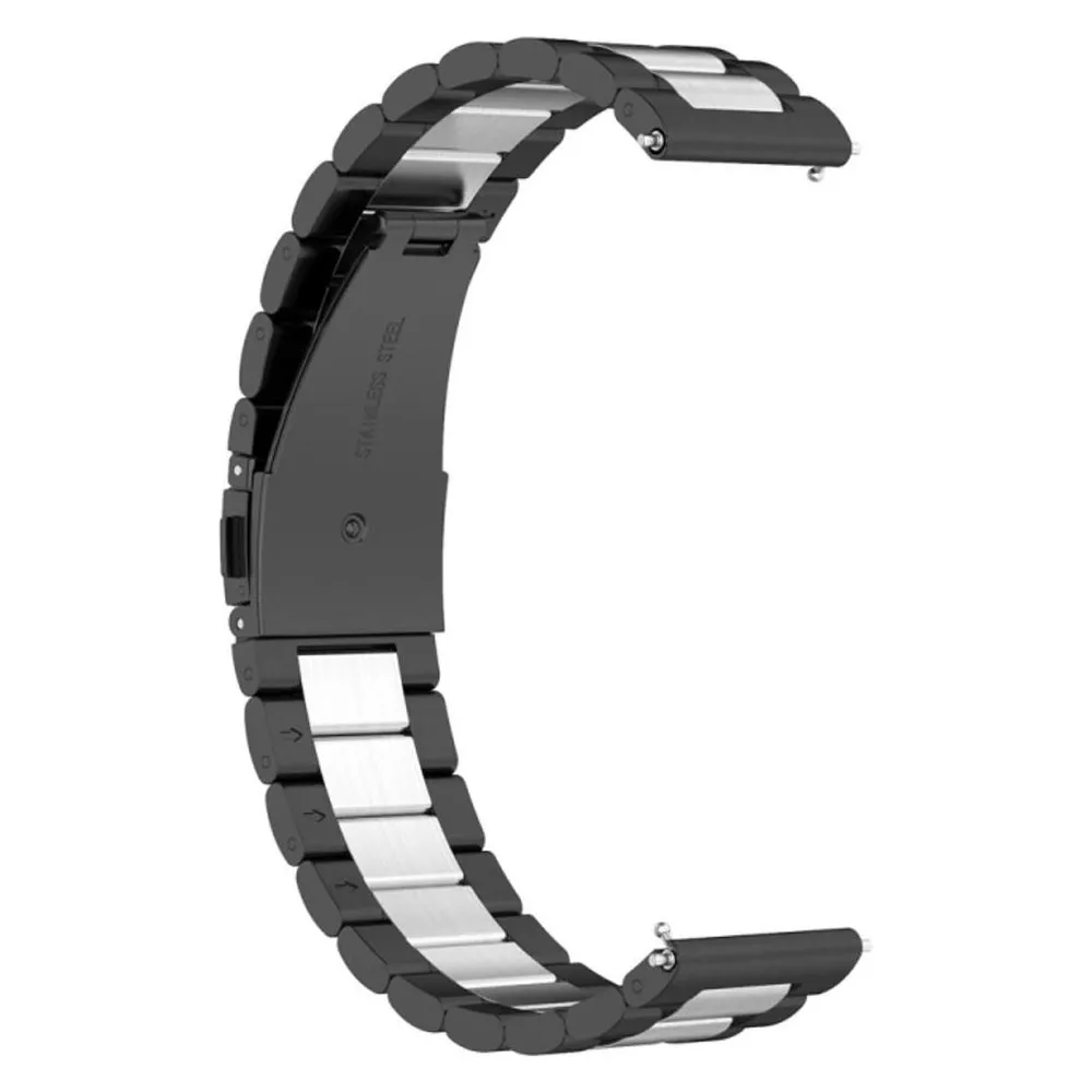 König Design Sport Ersatz Armband für Huawei Watch GT 3 46 mm Edelstahl Band Loop Neu (Edelstahl)