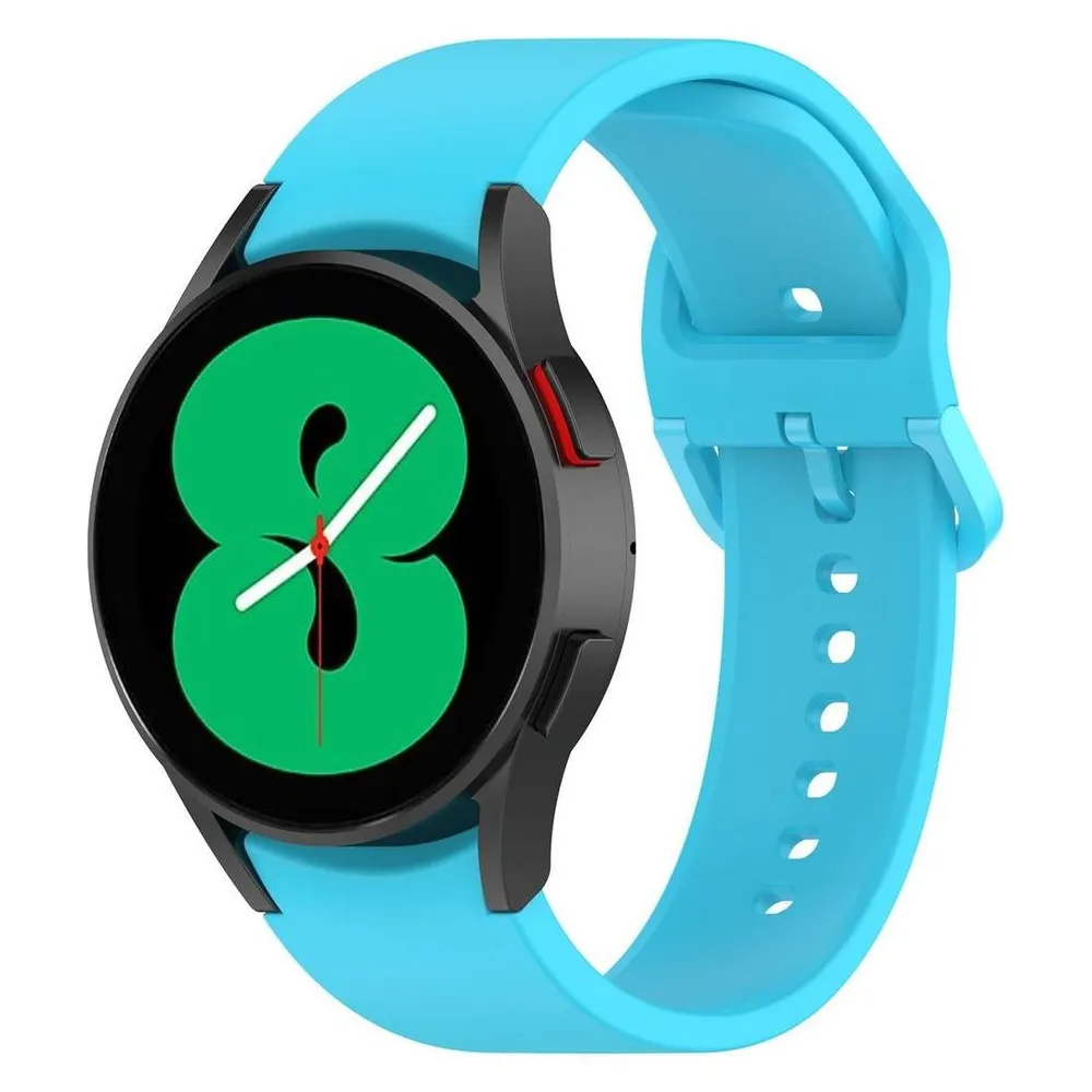 König Design Sport Ersatz Armband für Samsung Galaxy Watch 5 40 / 44 mm Silikon Band Loop S (40 mm, Silikon)