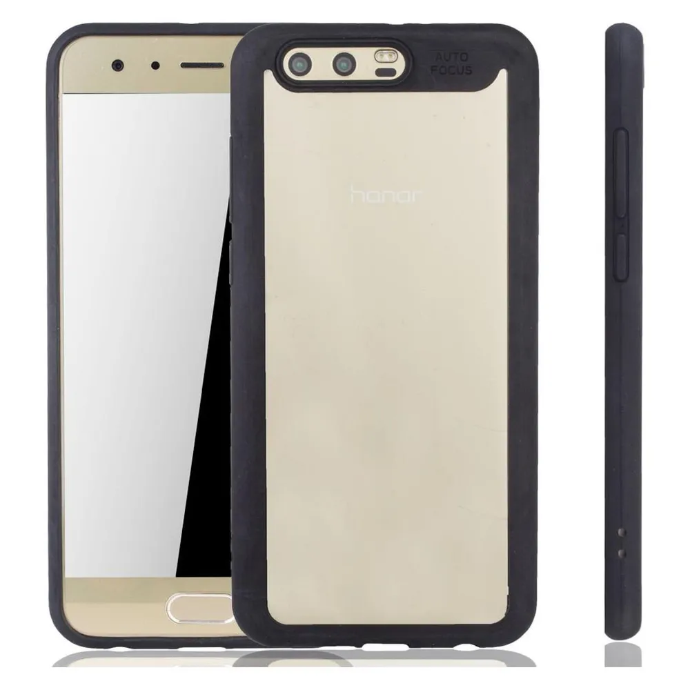 König Design Ultra Slim Case für Huawei Honor 9 Handyhülle Schutz Cover Bumper Schwarz Neu