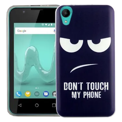 König Design Wiko Sunny 2 Hülle Case Handy Cover Schutz Tasche Schutzhülle Bumper Schale Blau (Wiko Sunny 2)