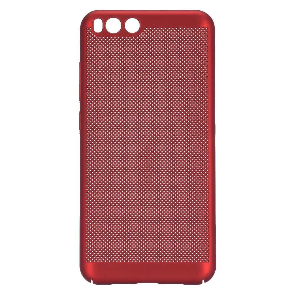 König Design Xiaomi Mi 5c Hülle Case Handy Cover Schutz Tasche Schutzhülle Bumper Schale Rot