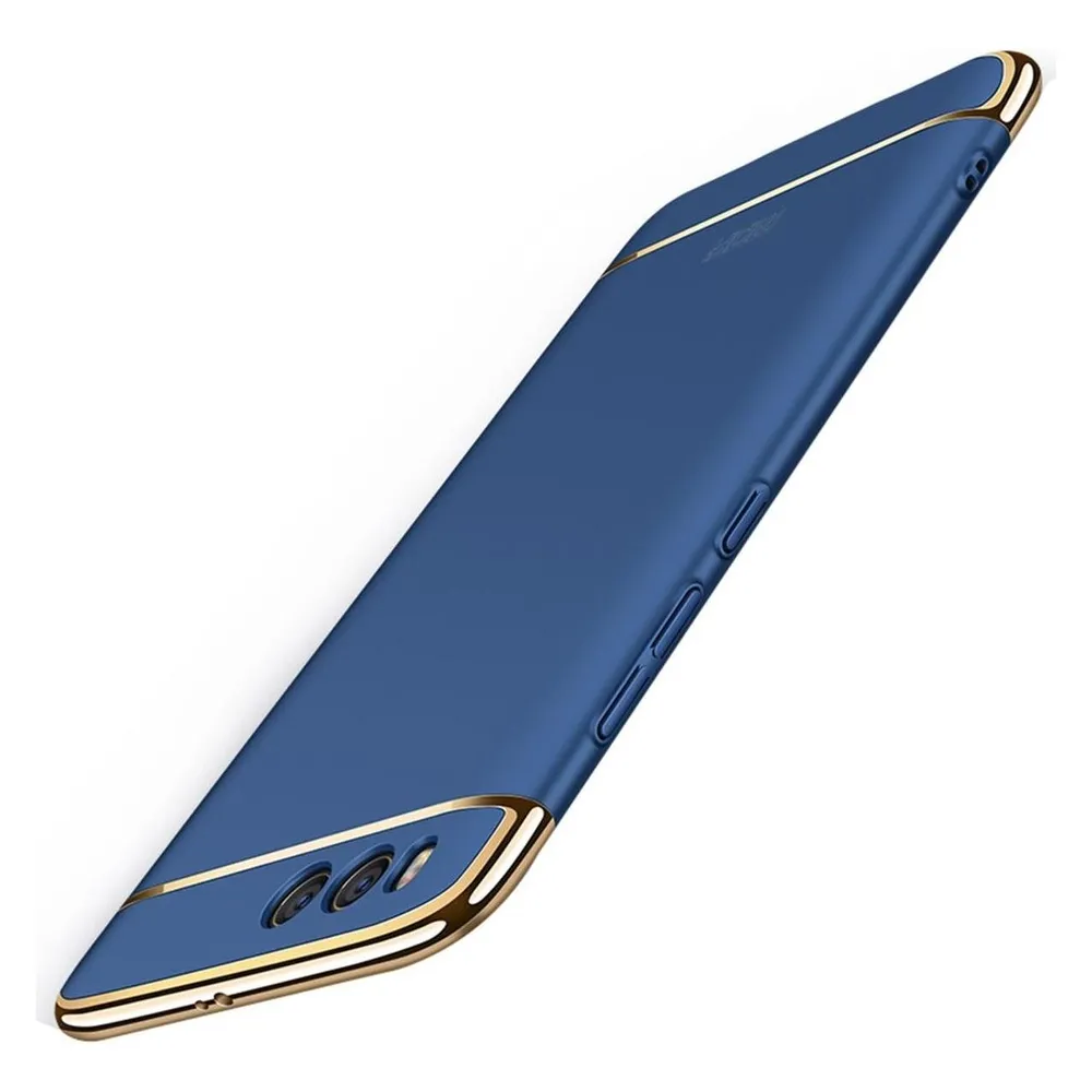 König Design Xiaomi Mi 6 Plus Hülle Case Handy Cover Schutz Tasche Schutzhülle Bumper Blau (Xiaomi Mi 6 Plus)