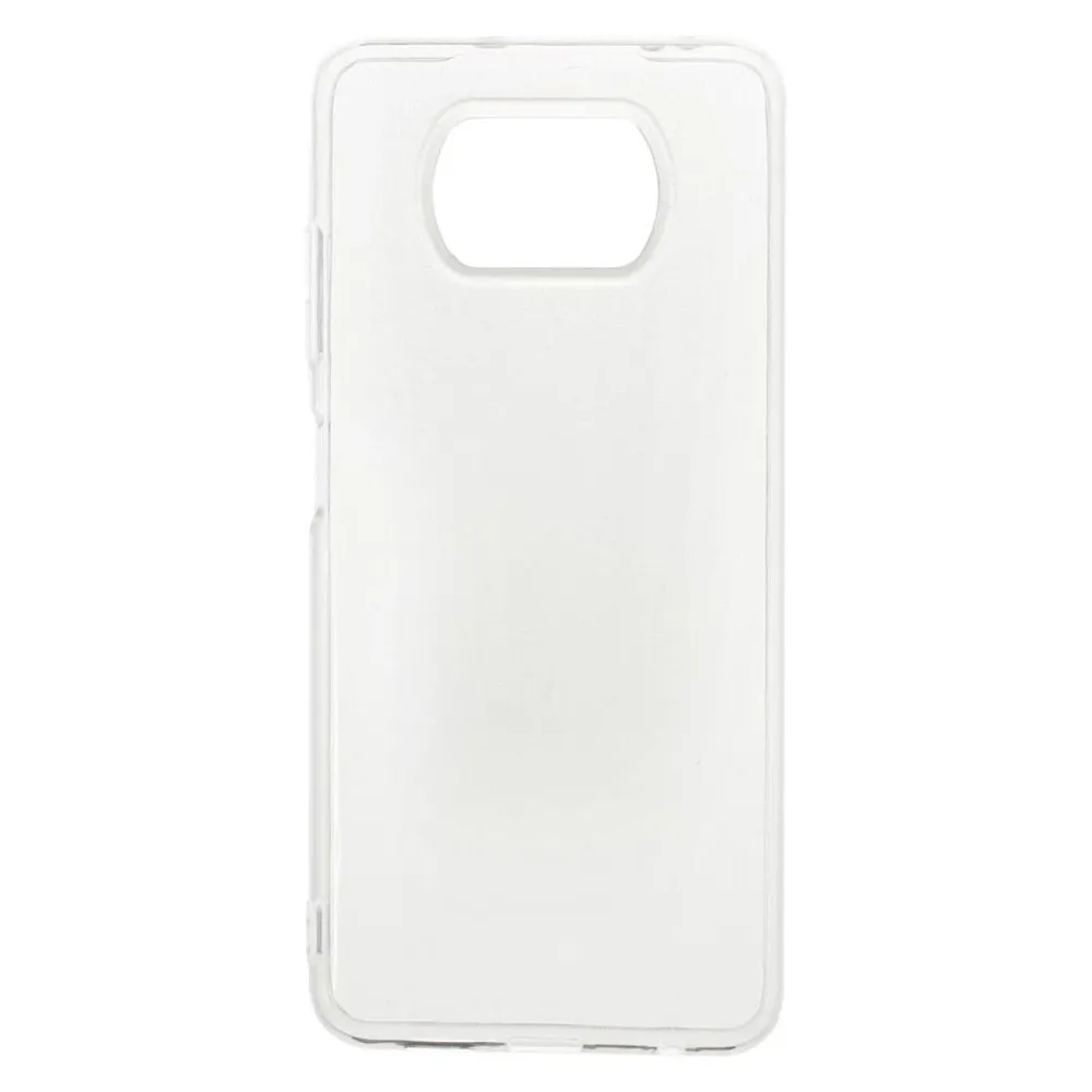 König Design Xiaomi Poco X3 durchsichtige Handyhülle Schutzcase Cover Etui Bumper Transparent