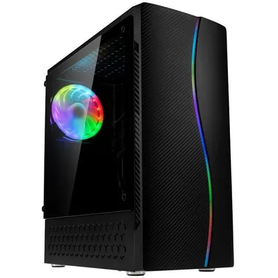 Kolink Inspire K5 ARGB Tempered Glass USB 3.0 schwarz