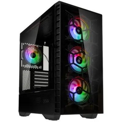 Kolink Observatory Tower ARGB Schwarz Tempered Glass ATX EATX Micro ATX Mini-ITX