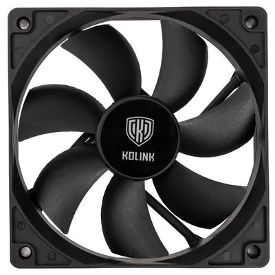 Kolink Classic HDB Computergehäuse Ventilator 12 cm Schwarz 1 Stück(e)