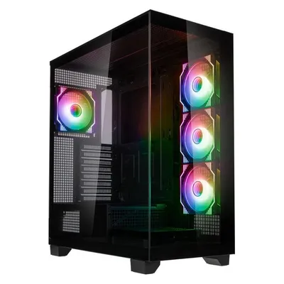 Kolink Unity Arena ARGB Midi Tower Showcase - schwarz