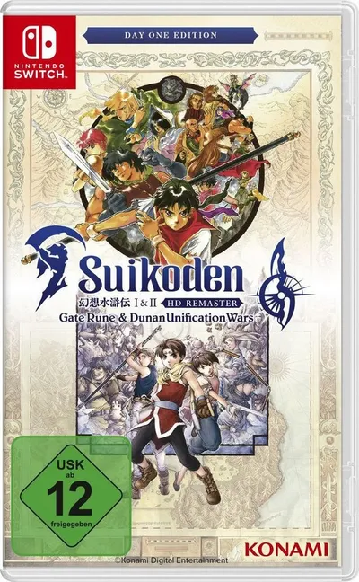 Suikoden 1 & 2 HD Remaster: Day 1 Nintendo Switch