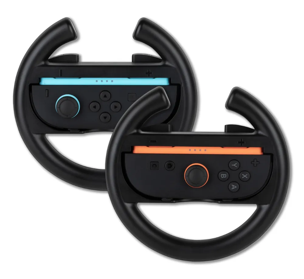 Lenkrad Konix 61889000118 Nintendo Switch 2 Zweierpack Kompatibles Schwarz