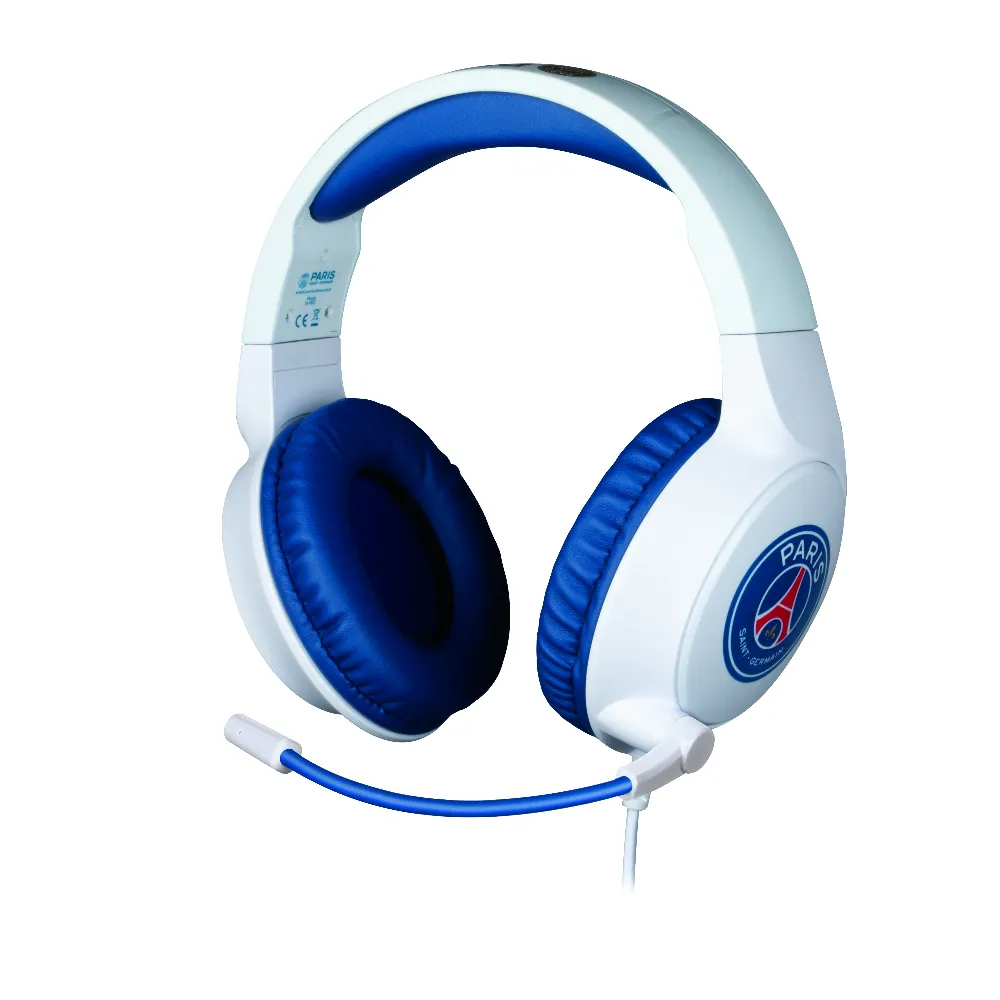 Auriculares Konix KX PSG GAMING con cable 3,5 mm Gaming Micrófono Azul Rojo Blanco