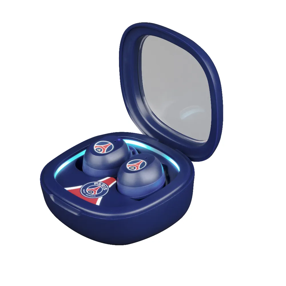 Konix PSG Bluetooth TWS In-Ear Kopfhörer Sicherer Sitz IPX4 Starke Bässe Mikrofon Blau