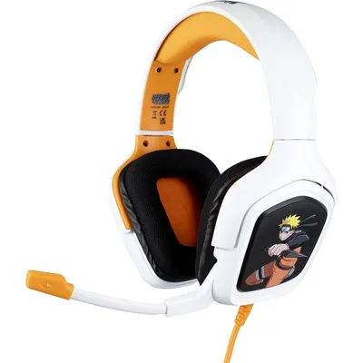 Konix Naruto 80381117963 Kopfhörer & Headset Kabelgebunden Kopfband Gaming Schwarz, Weiß, Gelb