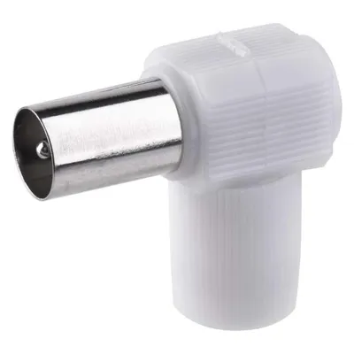 Kontakt IEC Stecker, Schraubentyp, gewinkelt, 10 Stk.