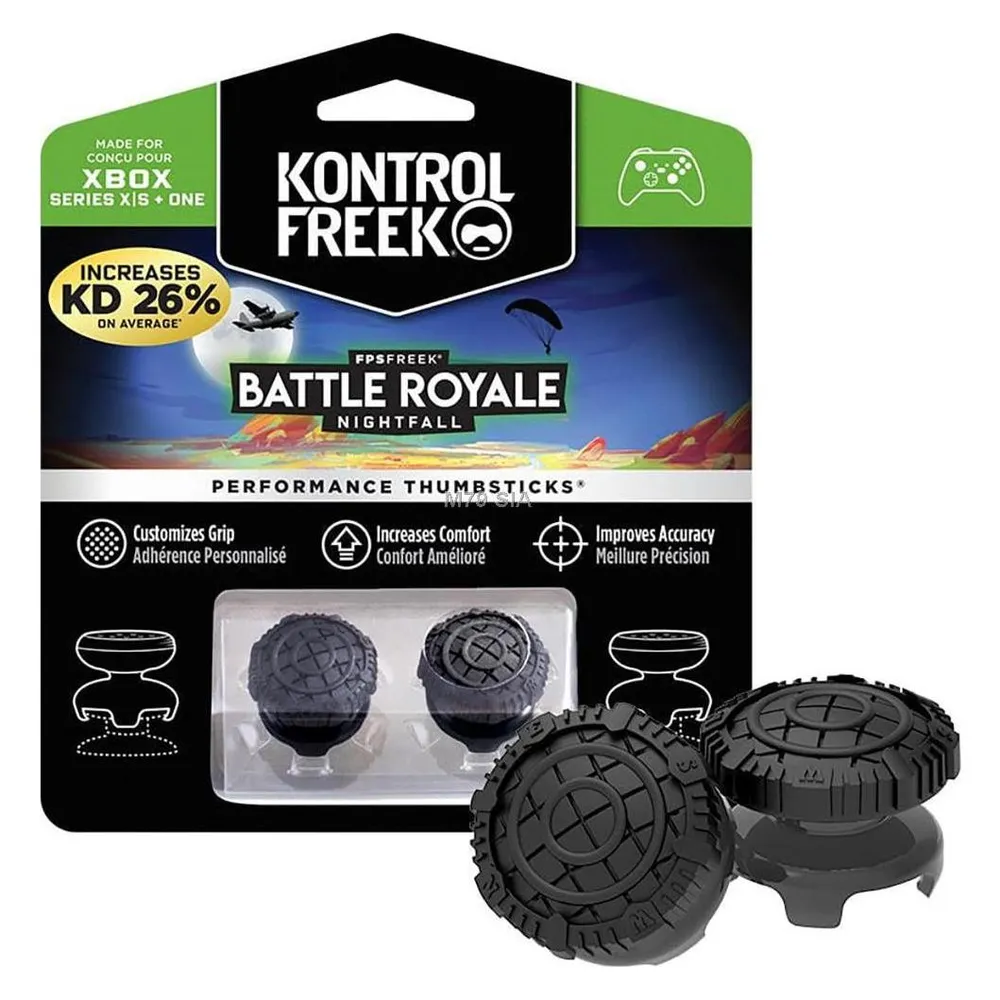 KontrolFreek FPS Freek Battle Royale Xbox One / Series X/S 2 gab. melna - Apvalks pogam