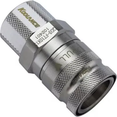 Wasserkühlung Koolance QD3 Schnellverschluss 13/10mm Silber Langlebig