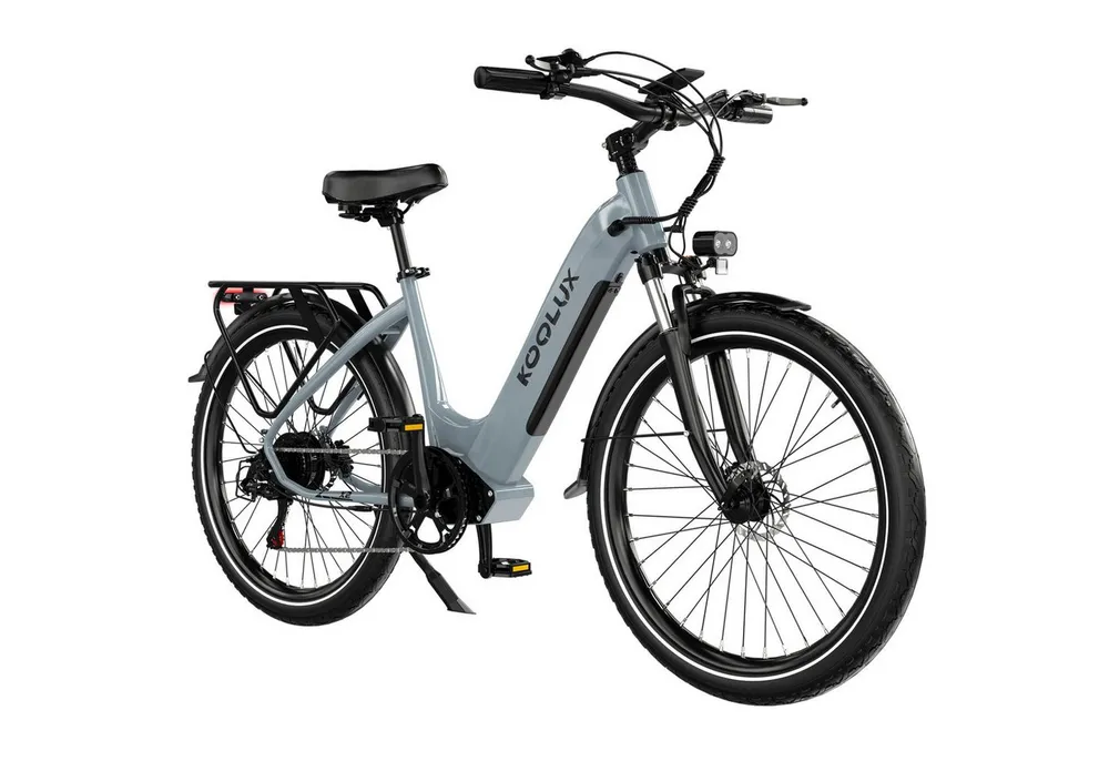 KOOLUX E-Bike Elektrofahrrad für Damen/Herren Reichweite 65-90 km elektro-cityrad, Heckmotor, 720 Wh, 27,5" Elektrofahrrad 7-Gang Shimano 48V15AH Herausnehmbare Batterie