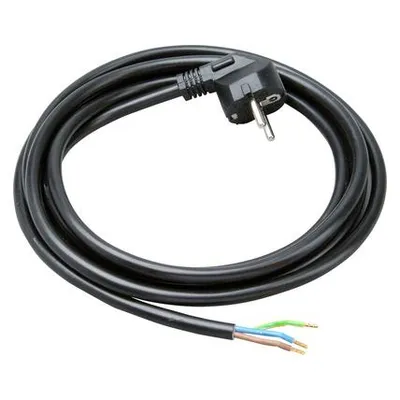 Kopp 147703019 Strom Anschlusskabel Schwarz 3 m