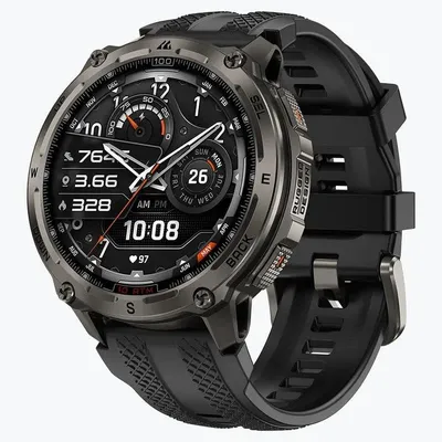 Kospet Tank T4 Bluetooth GPS 48mm AMOLED Schwarz Unisex Wasserdicht IP69K