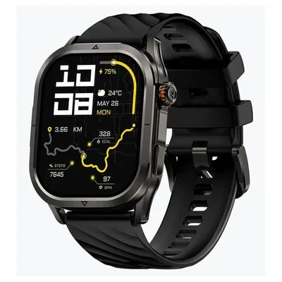 Kospet MAGIC P10 Bluetooth GPS AMOLED 40,8x47,7x12,3mm Schwarz Touchdisplay Einheitsgröße IP69K Pulsmesser SpO2