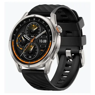 KOSPET MAGIC R10 Bluetooth GPS 46mm AMOLED Silber Schwarz Einheitsgröße Wasserdicht IP69K Pulsmesser