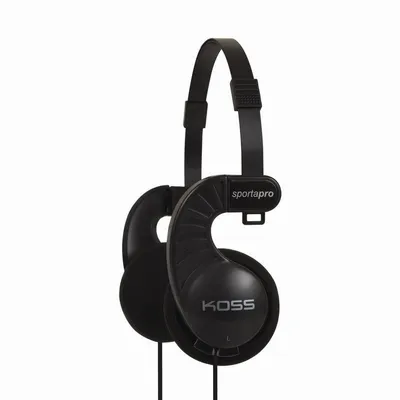 Koss Sporta Pro Kopfhörer mit Kabel, kabelgebundene Verbindung, Musik, schwarz