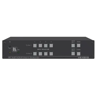 AV-Matrix-Switcher Kramer VS-42H2 4x2 HDMI 18 Gbit/s 4K