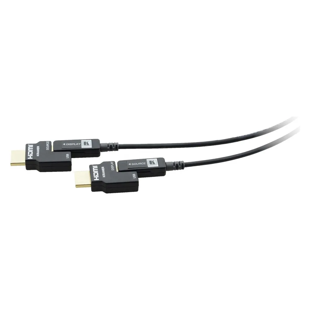 Kramer CLS-AOCH/60-164 - HDMI-Kabel - HDMI, Mikro-USB Typ B (nur Strom) bis HDMI, Mikro-USB Typ B (