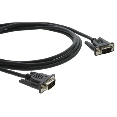 VGA-Kabel Kramer 3 m Männlich-Männlich Schwarz 15 Pins HD Micro