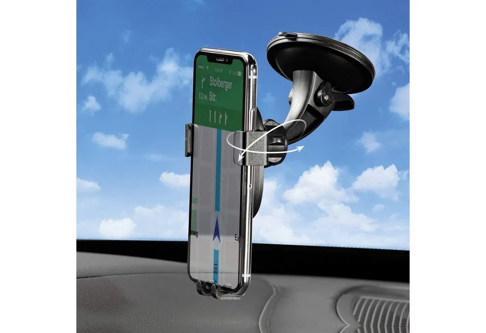 Kremer Smartphone-Halterung Universal KFZ-Smartphonehalterung fürs Auto KFZ Windschutzscheibe