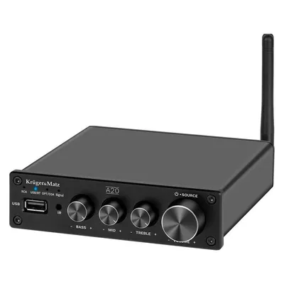 Krüger&Matz Stereo-Verstärker Modell A20