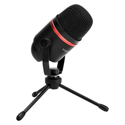 Krüger&Matz Kruger&Matz Warrior GV-200 USB Gaming / Vlogging Mikrofon
