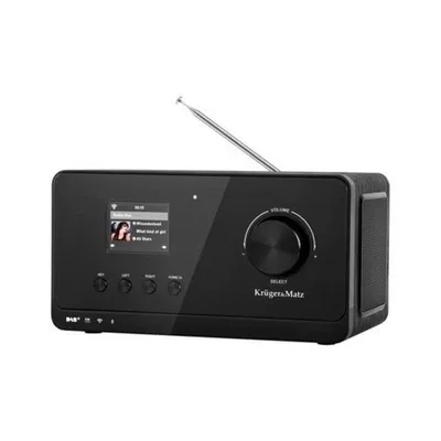 Personenradio Krüger&Matz KM0816 Bluetooth DAB+ FM 5W Schwarz