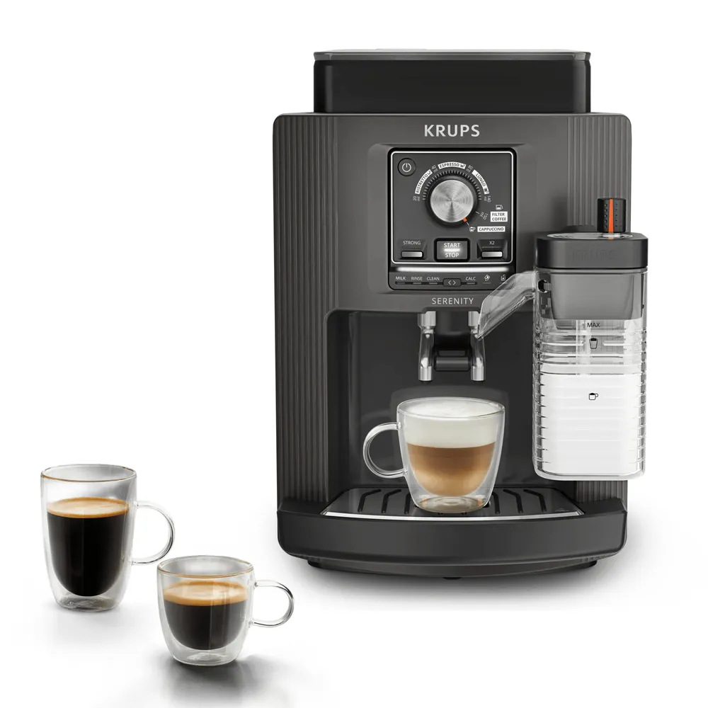 Krups Kaffeevollautomat EA402H Serenity Milk