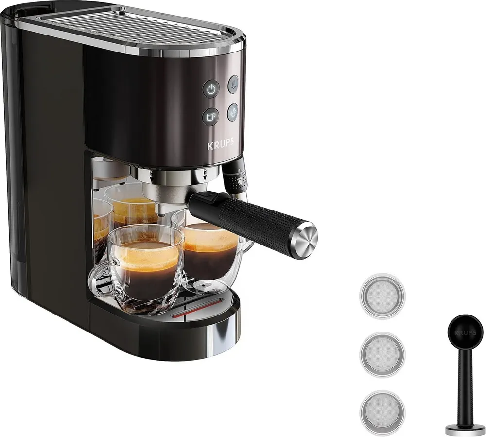 Krups Siebträgermaschine XP 444G Virtuoso+