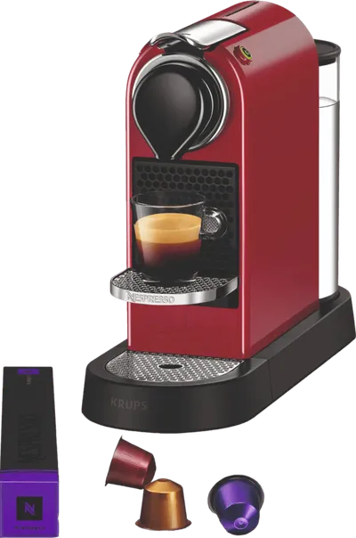 Krups Nespresso Citiz XN7415 Kirschrot