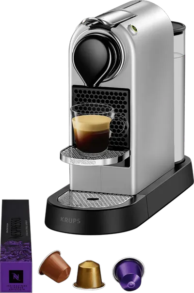 Krups Nespresso Citiz XN741B Silber